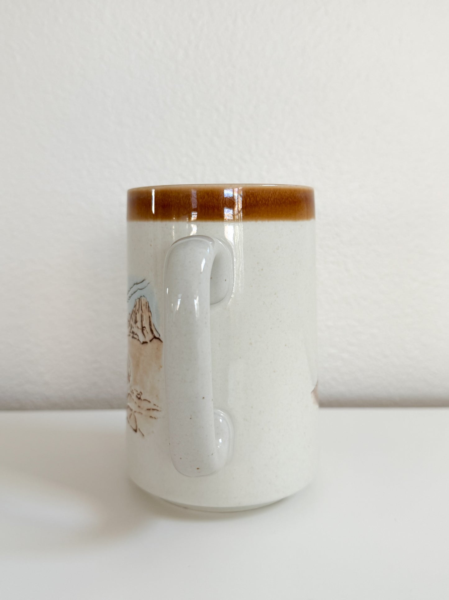 Vintage Desert Cactus Mug (Large)