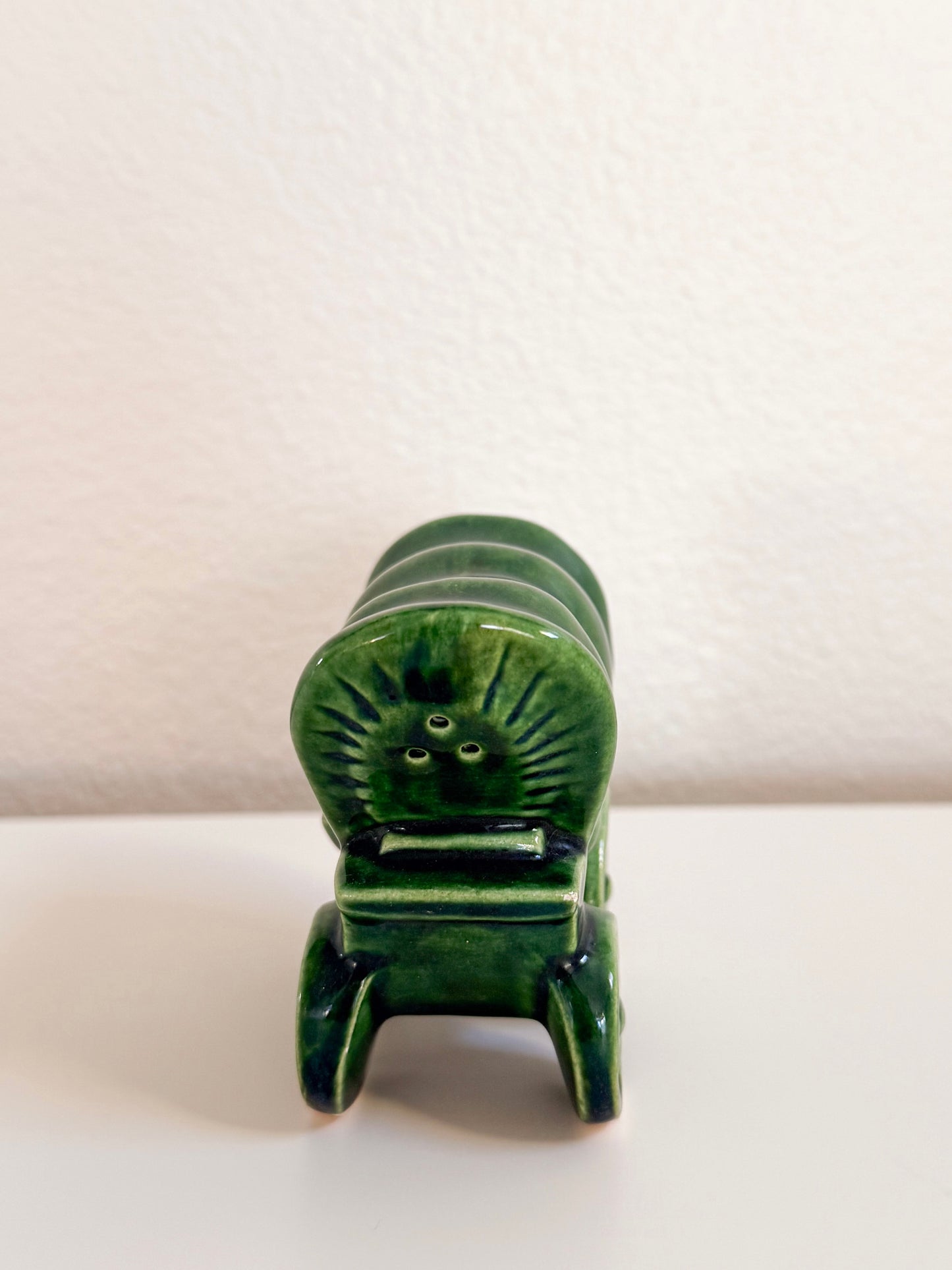 Vintage Single Covered Wagon Salt Shaker
