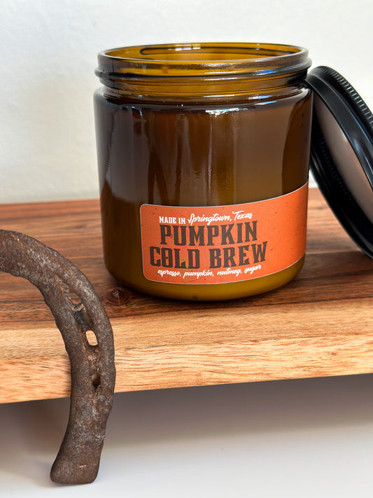 Pumpkin Cold Brew Candle