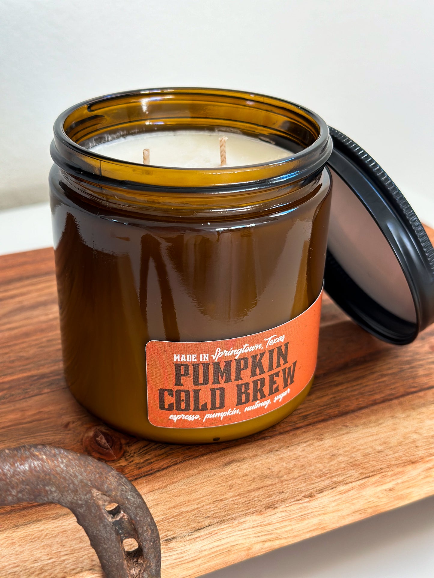 Pumpkin Cold Brew Candle