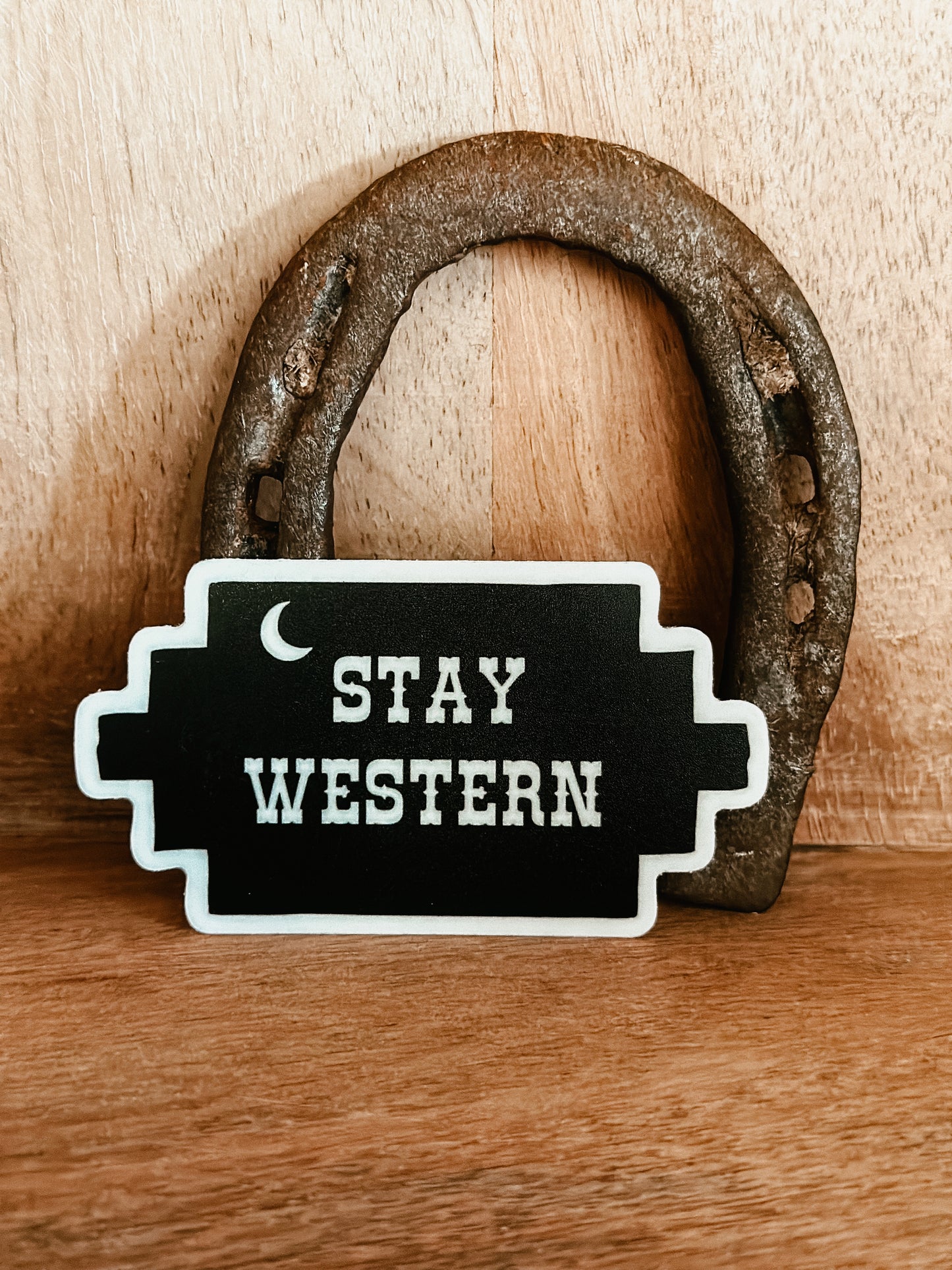 Stay Western Sticker