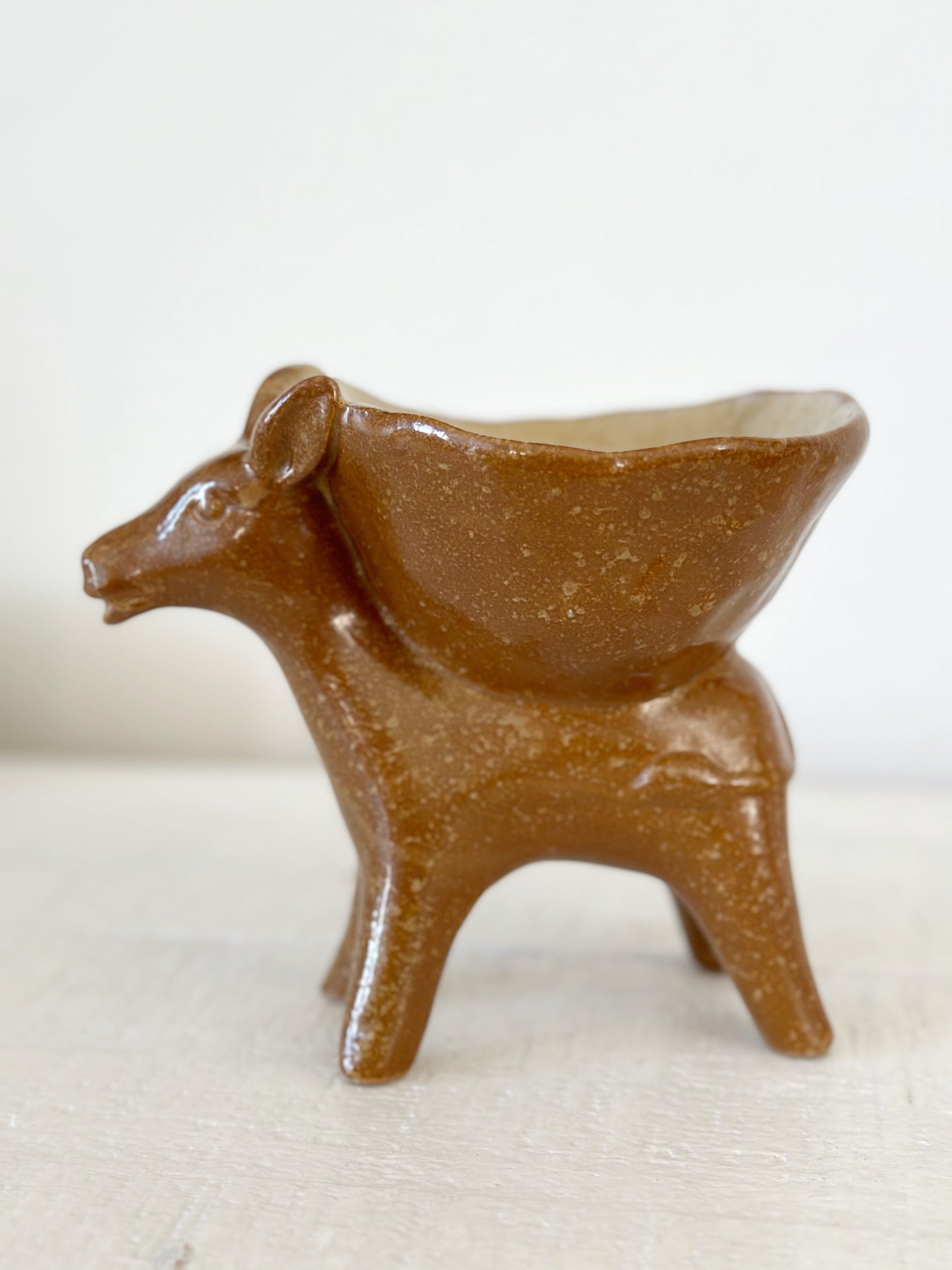 Stoneware Donkey Bowl