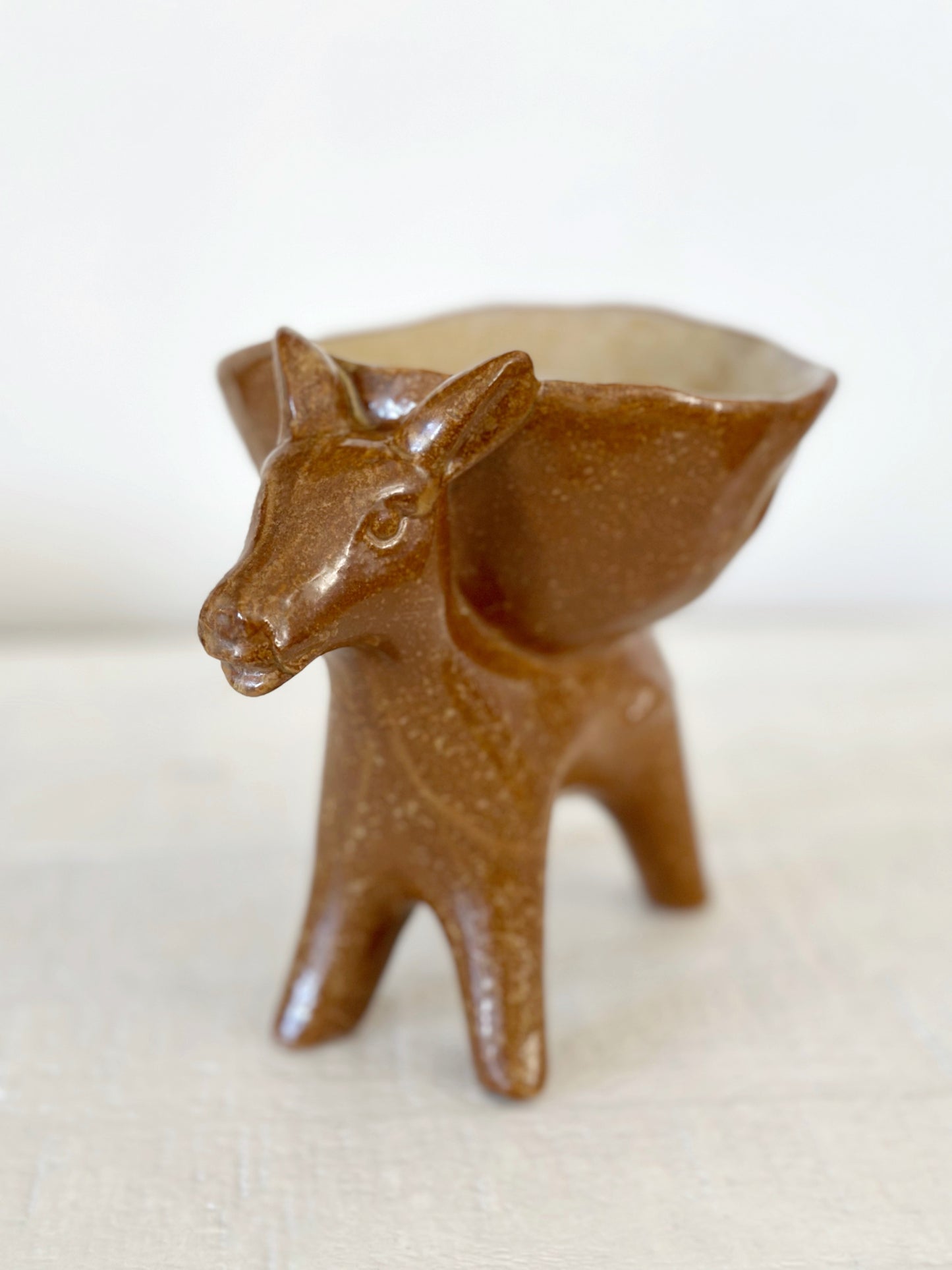 Stoneware Donkey Bowl