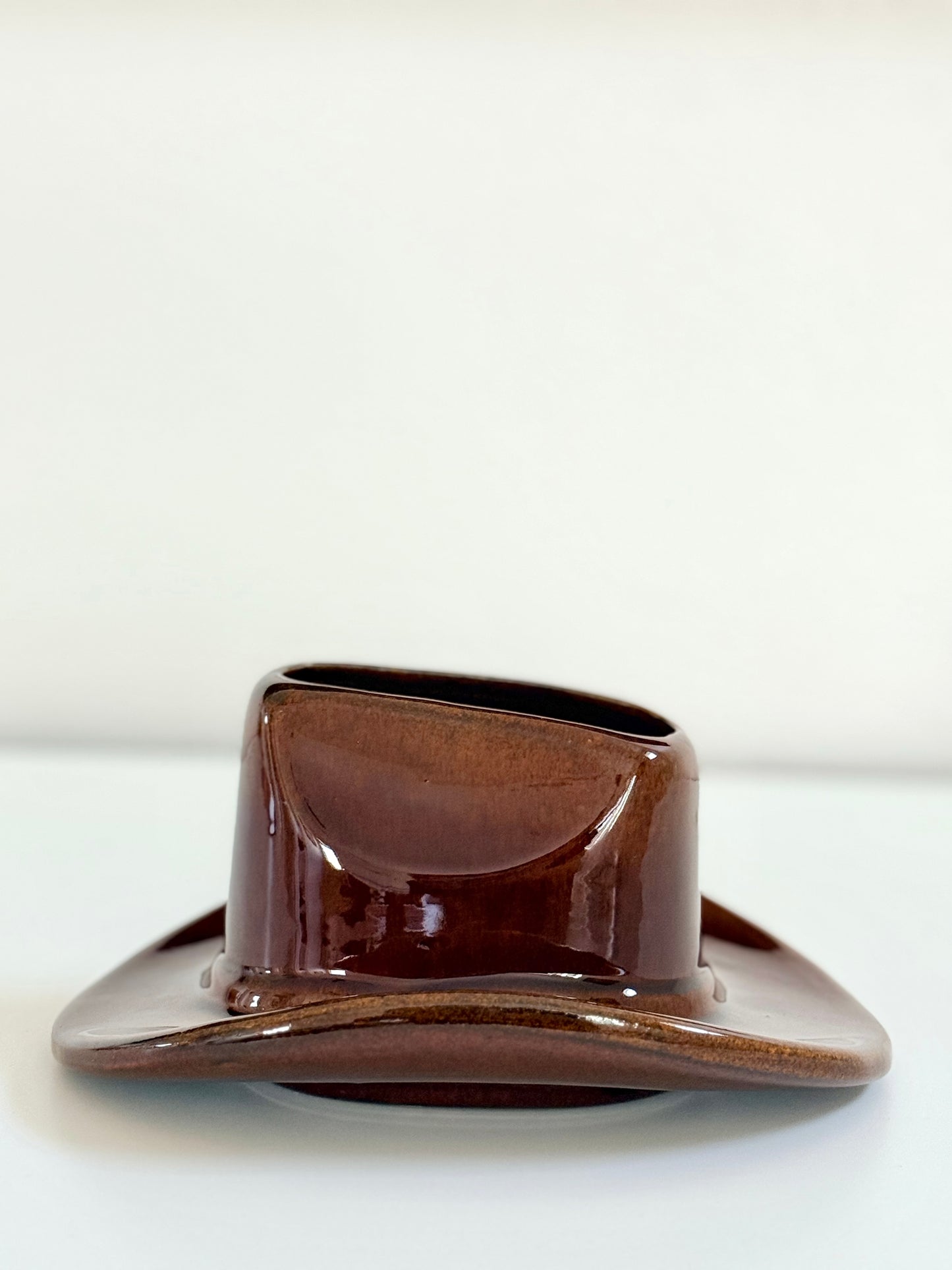 Vintage 1960s Haeger Cowboy Hat Planter