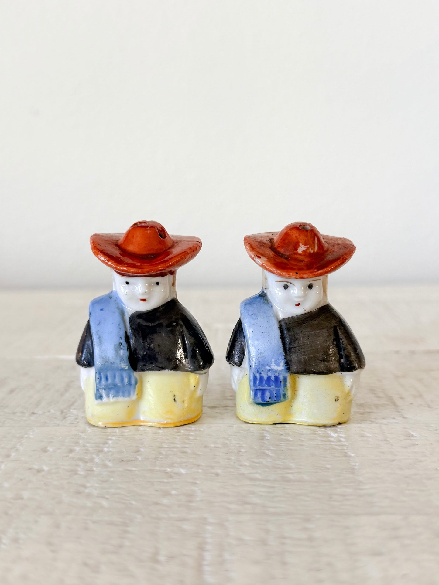 Vintage Cowboy Salt & Pepper Shakers