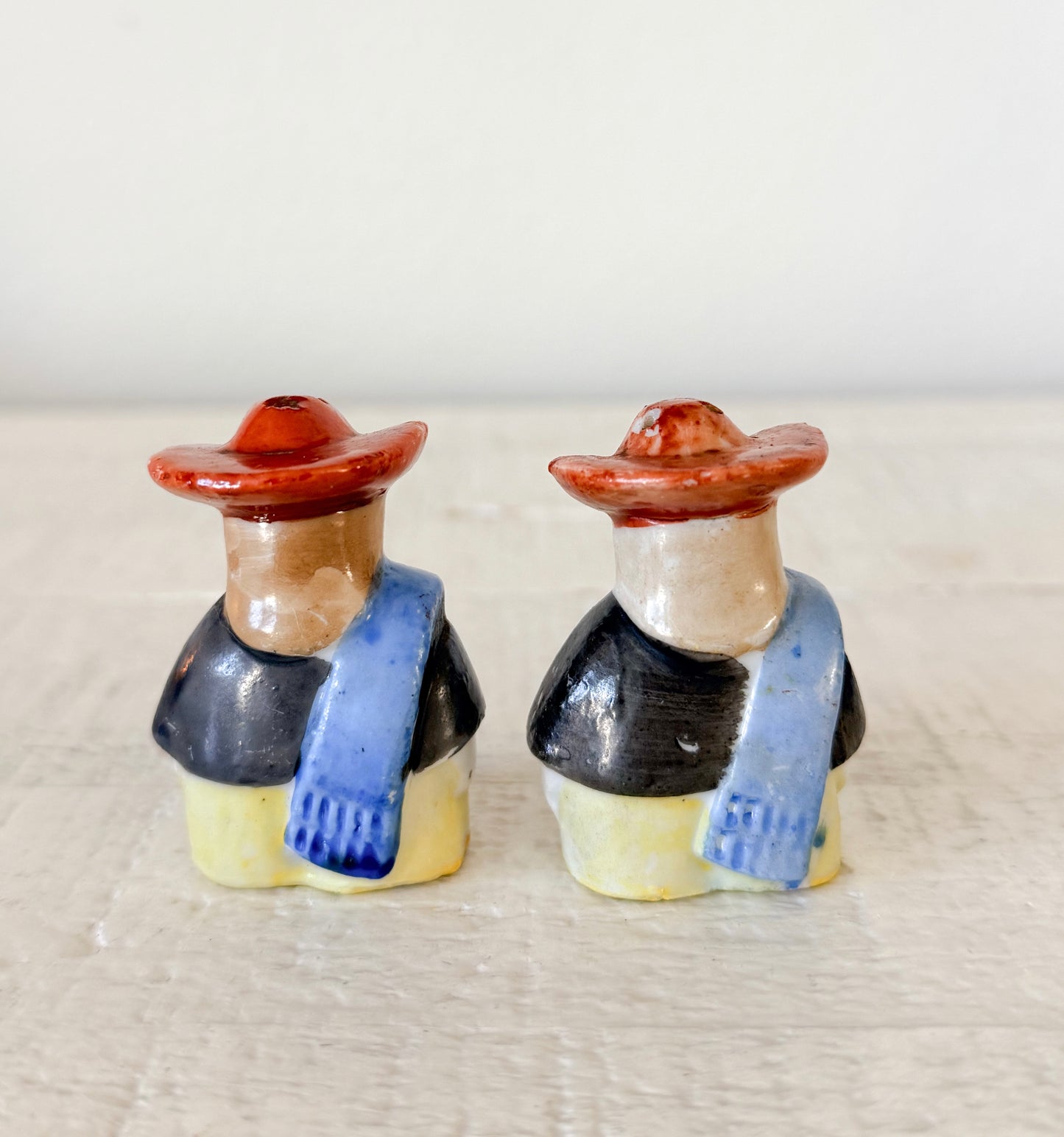 Vintage Cowboy Salt & Pepper Shakers