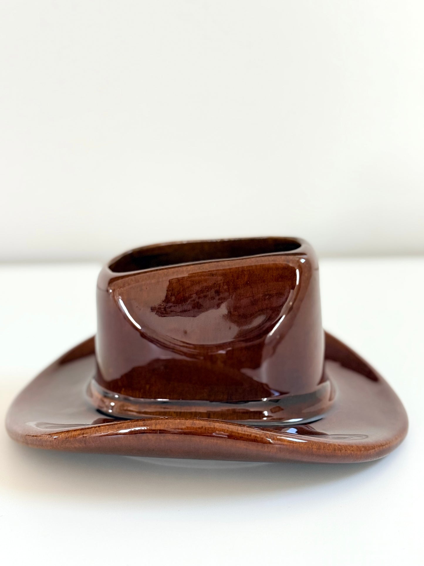 Vintage 1960s Haeger Cowboy Hat Planter