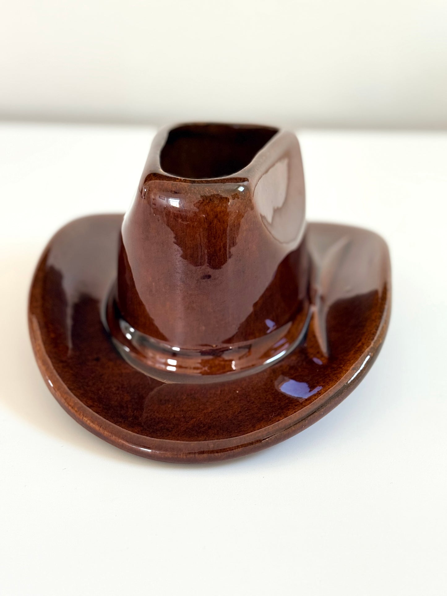 Vintage 1960s Haeger Cowboy Hat Planter