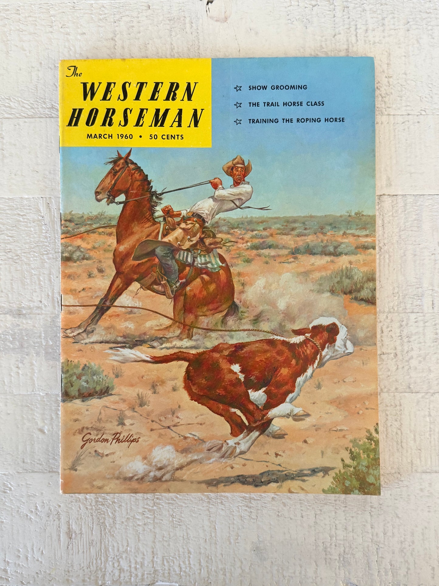Vintage Western Horseman Magazine 1960
