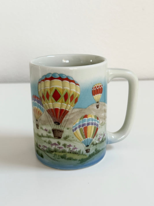 Vintage Hot Air Balloon Mug