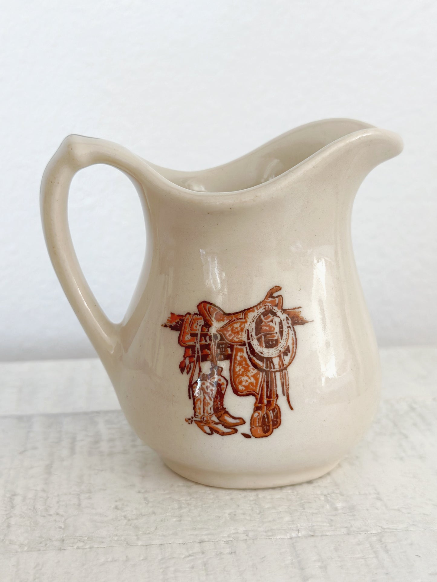 Vintage Boots & Saddle Creamer