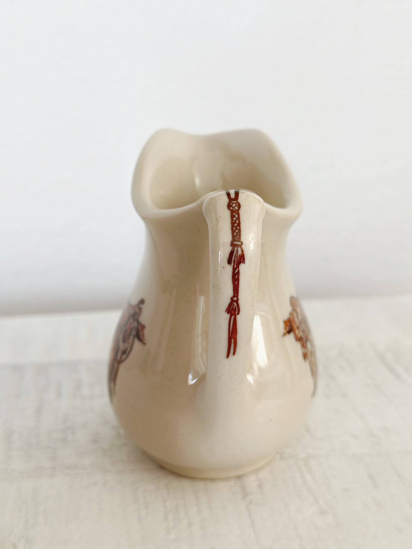 Vintage Boots & Saddle Creamer