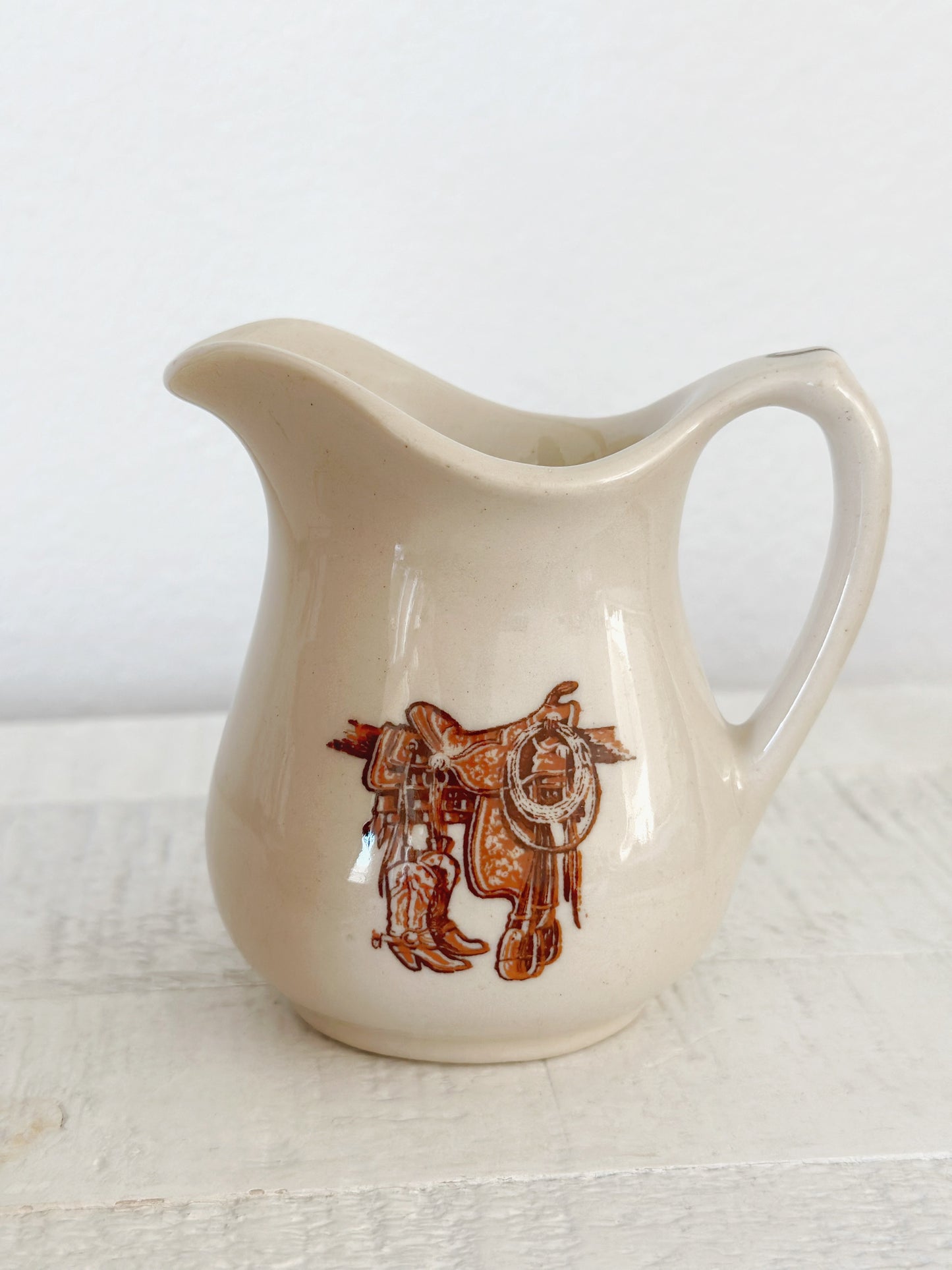 Vintage Boots & Saddle Creamer