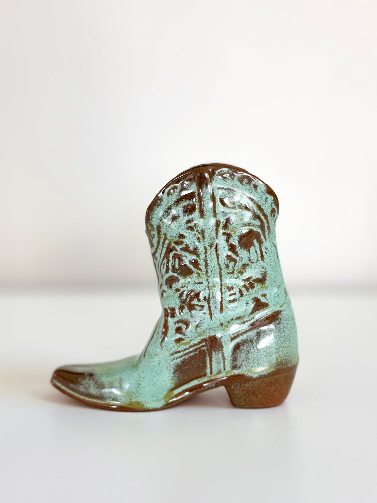 Frankoma Boot Vase
