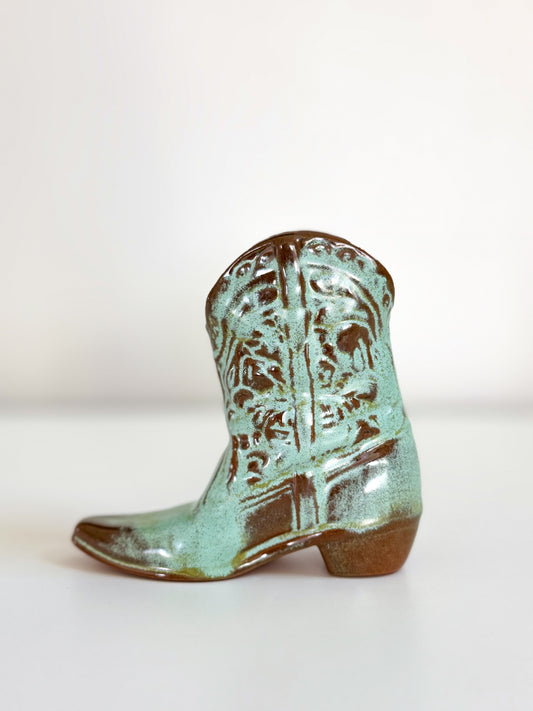 Frankoma Boot Vase