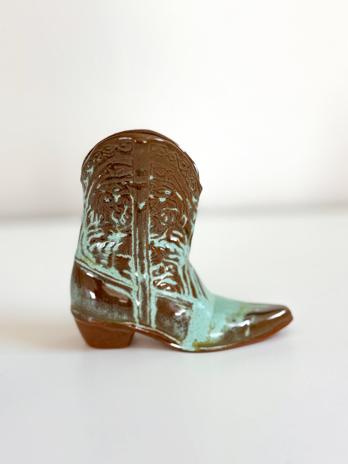 Frankoma Boot Vase