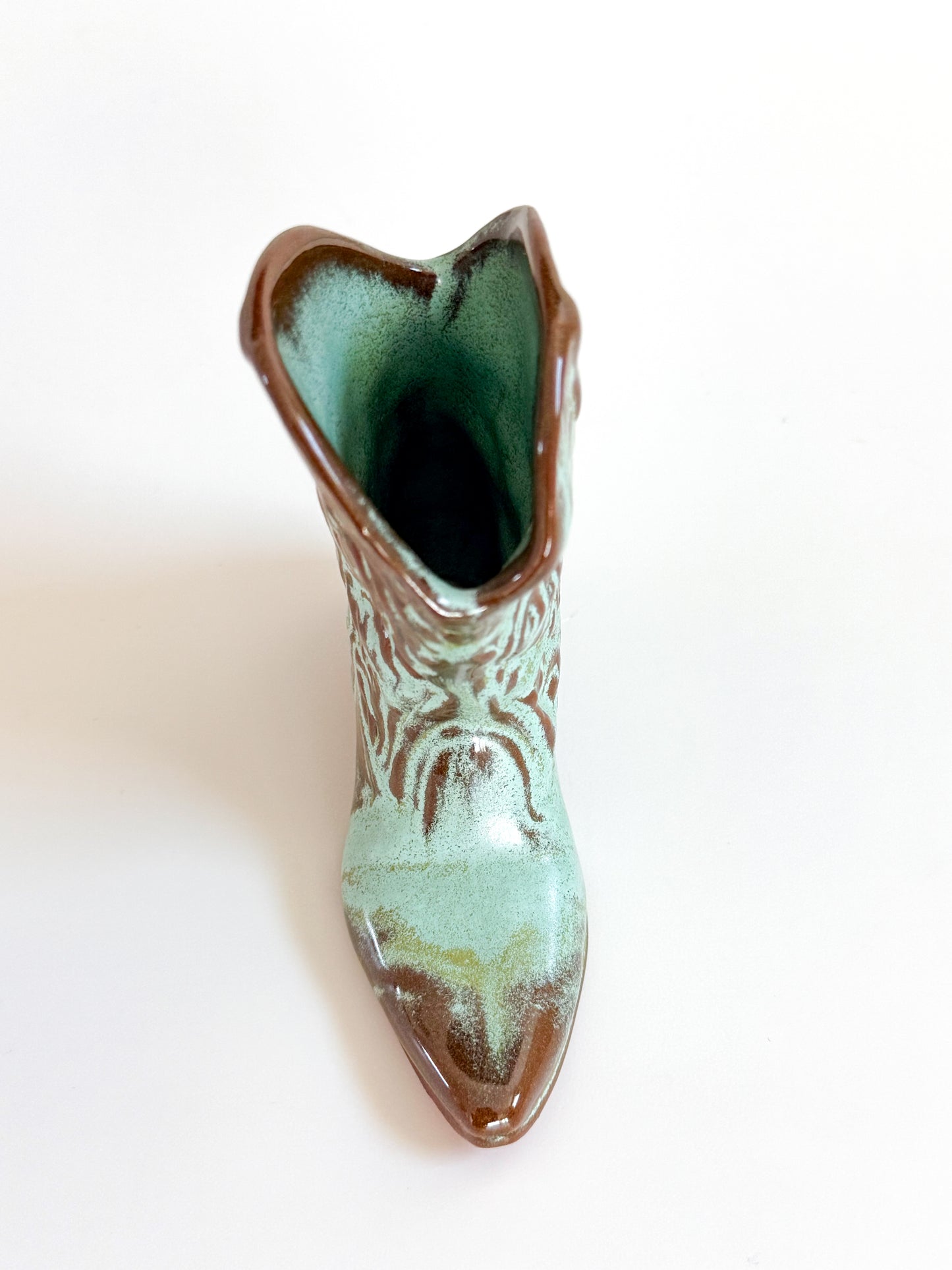 Frankoma Boot Vase