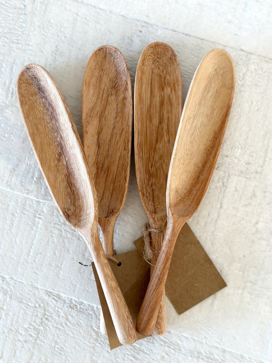 Oblong Wood Spoon