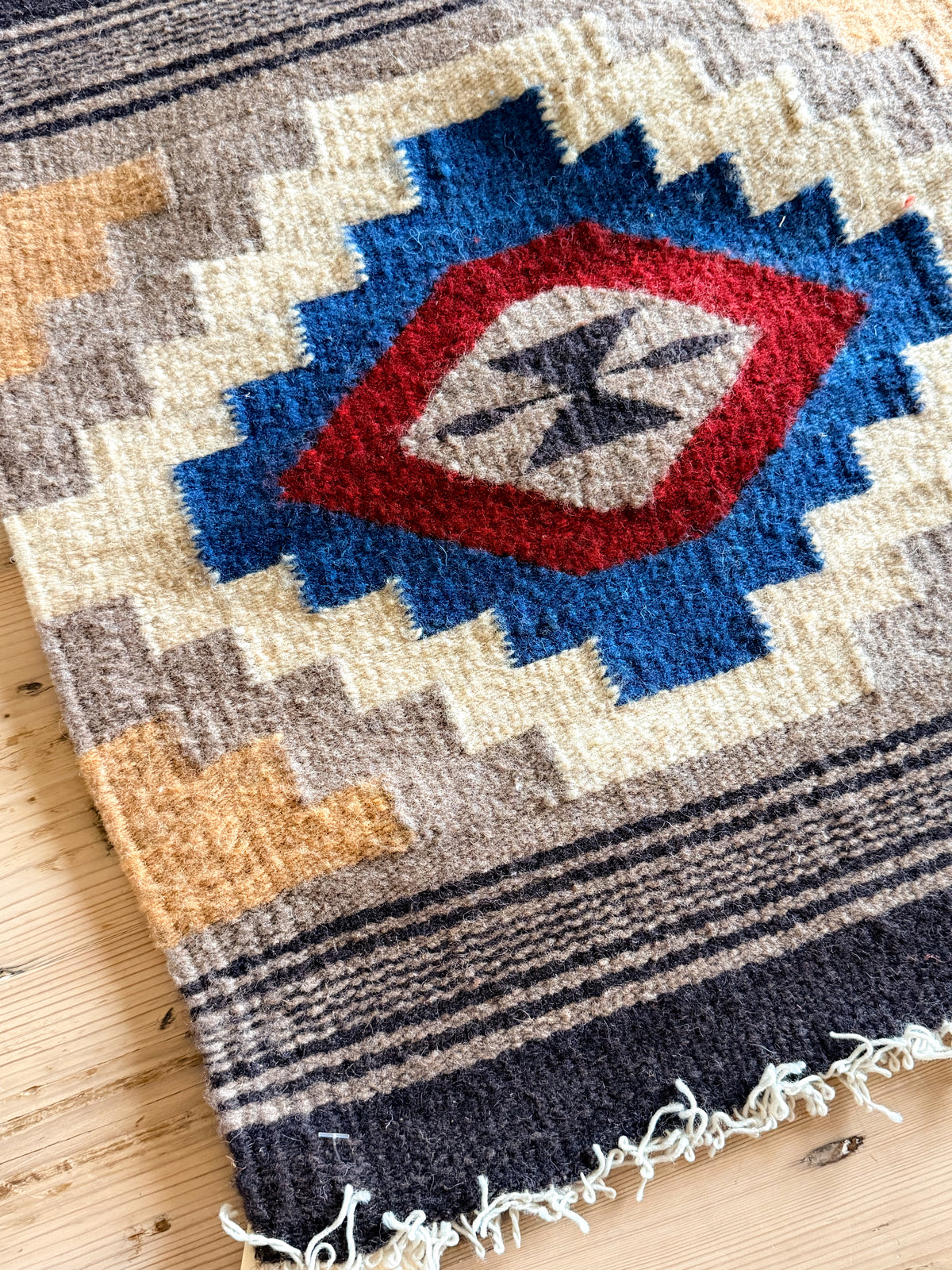 Large Southwest Table Mat | Southwestern Woven Centerpiece