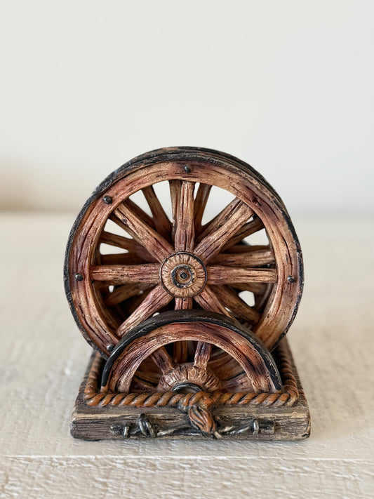 Vintage Wagon Wheel Coasters