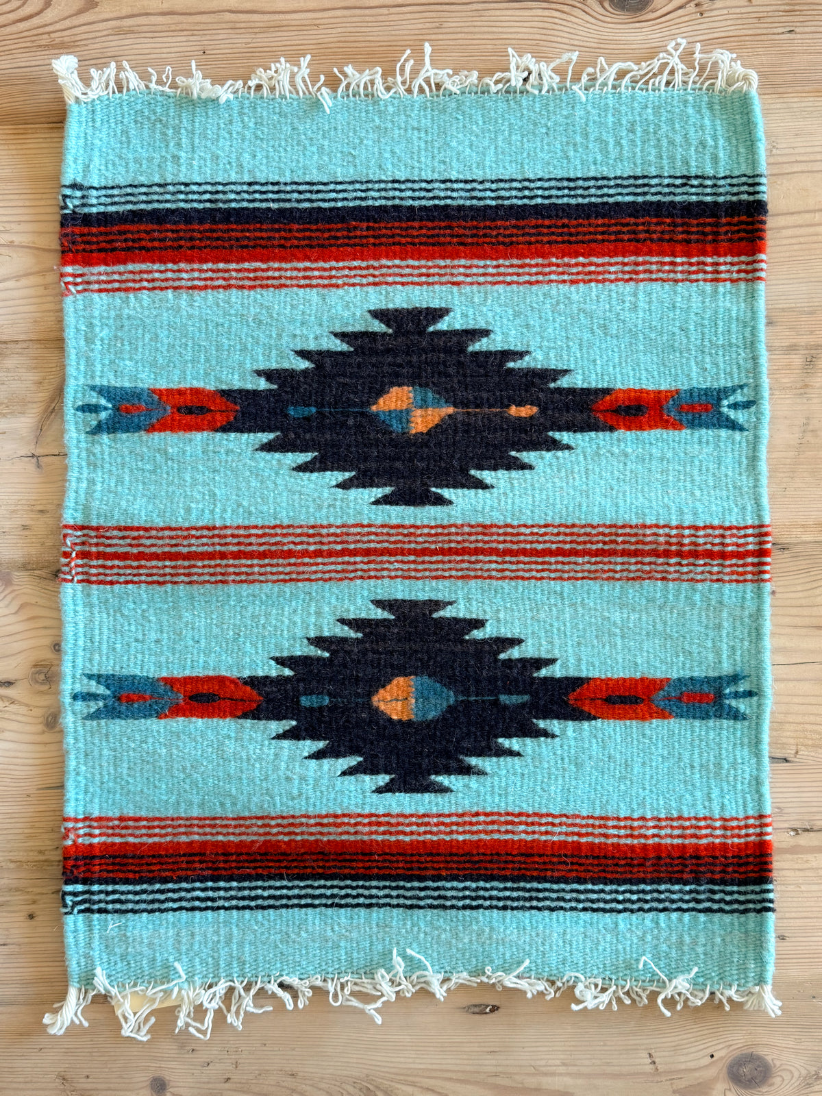 Large Southwest Table Mat | Southwestern Woven Centerpiece