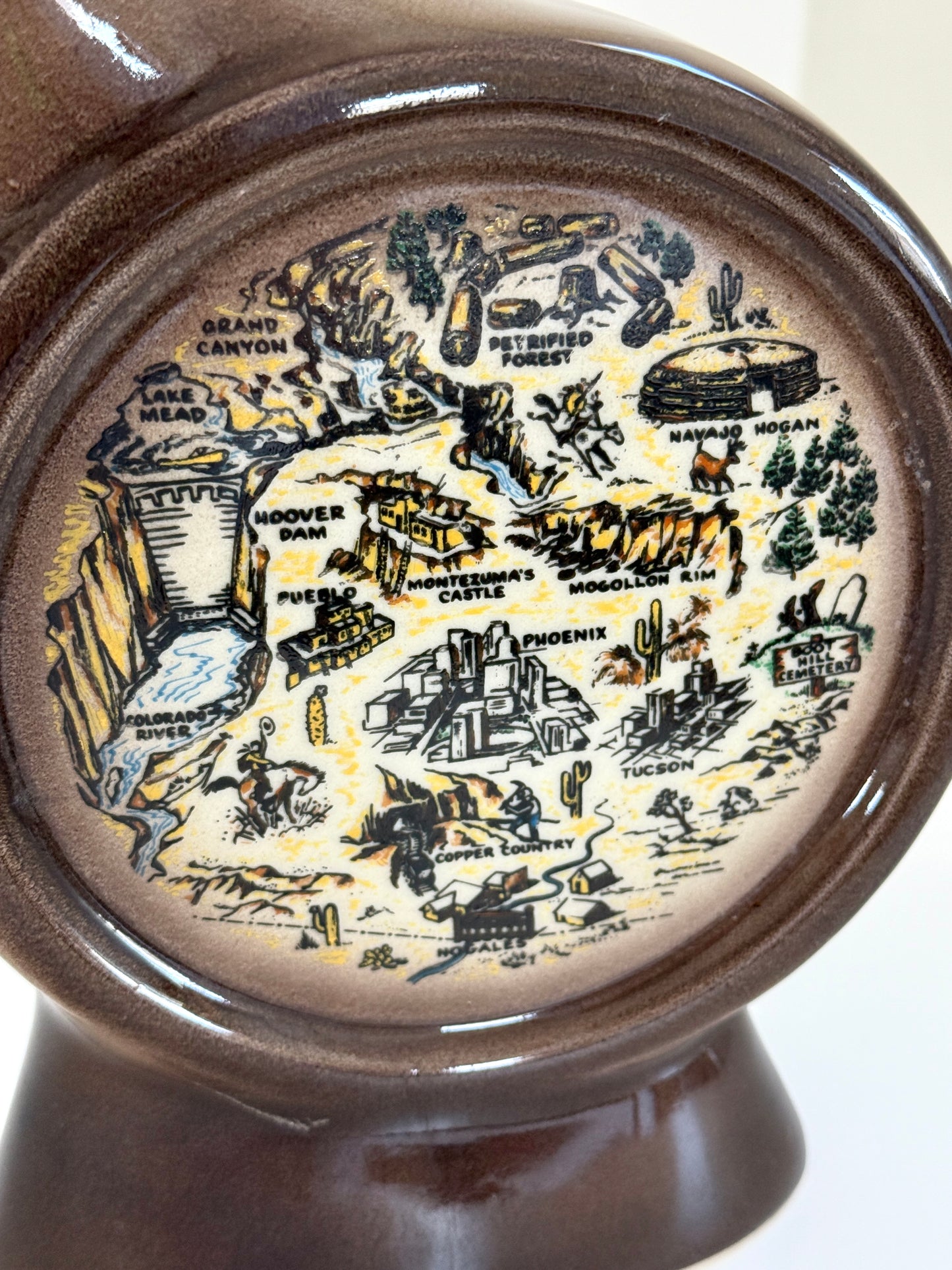 Vintage 1968 Arizona Decanter