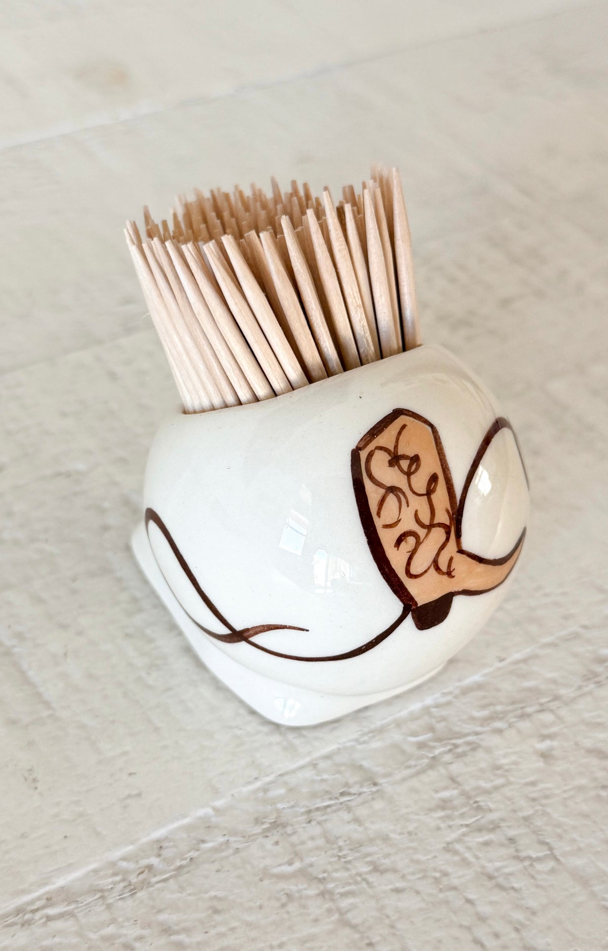 Vintage Cowboy Boot Toothpick Holder/Ashtray