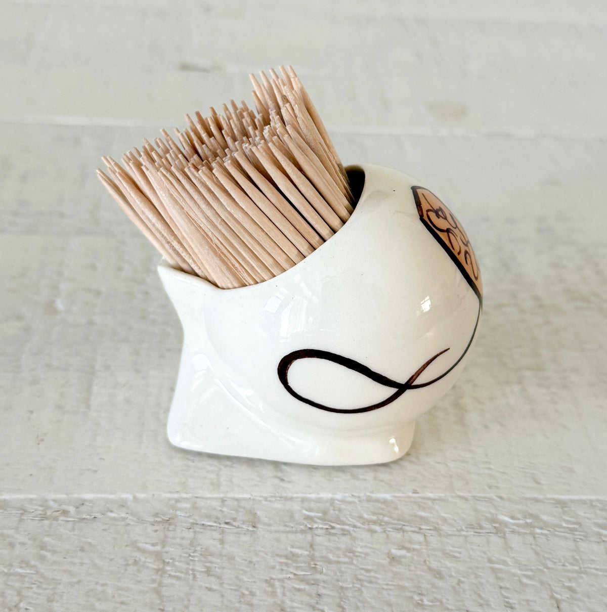 Vintage Cowboy Boot Toothpick Holder/Ashtray