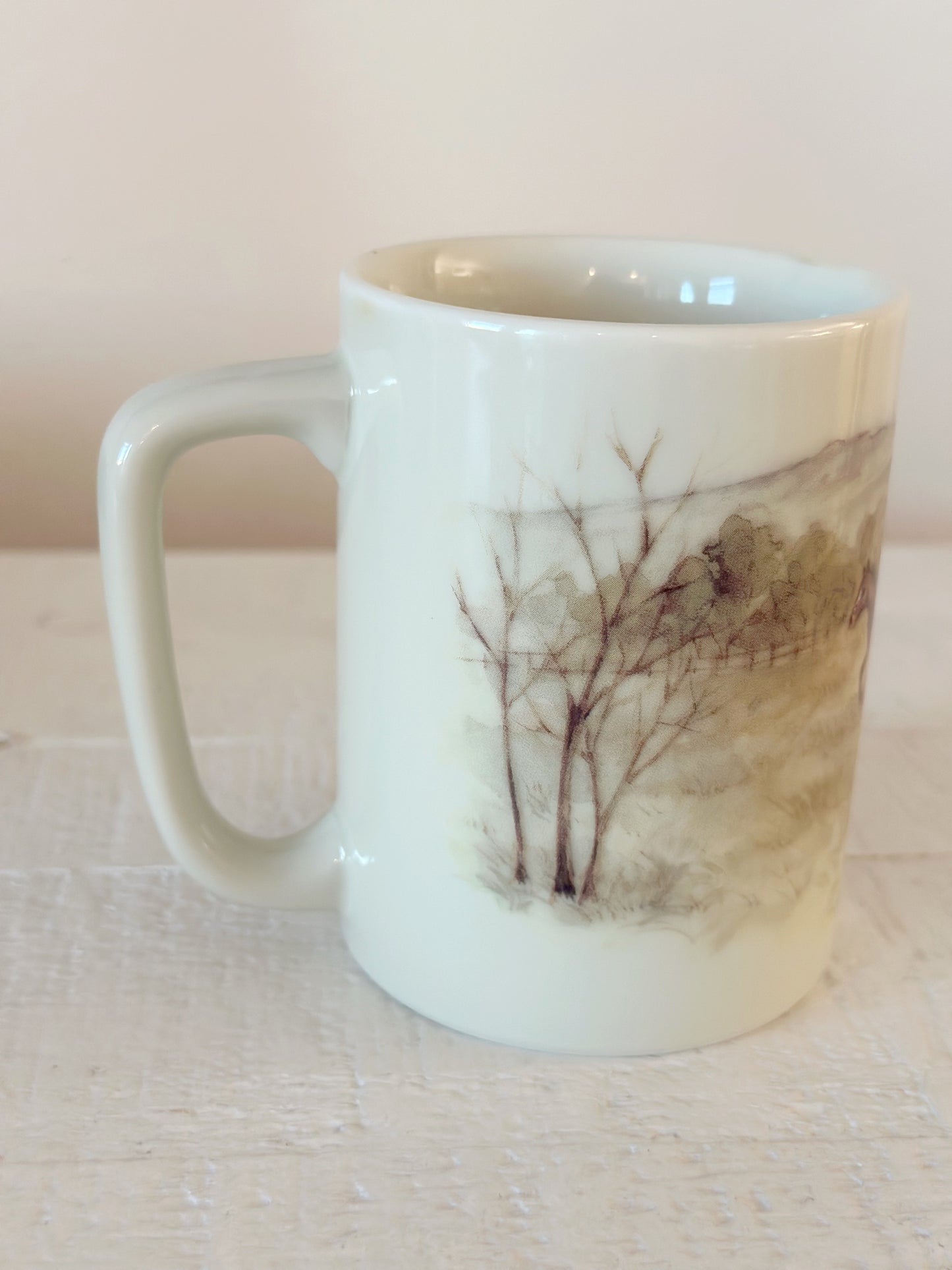 Vintage Horse and Foal Mug (small)