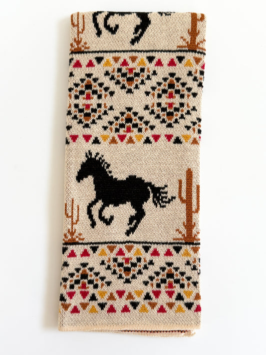Wild Horse Kitchen Towel