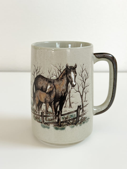 Vintage Horse Mug (Large)