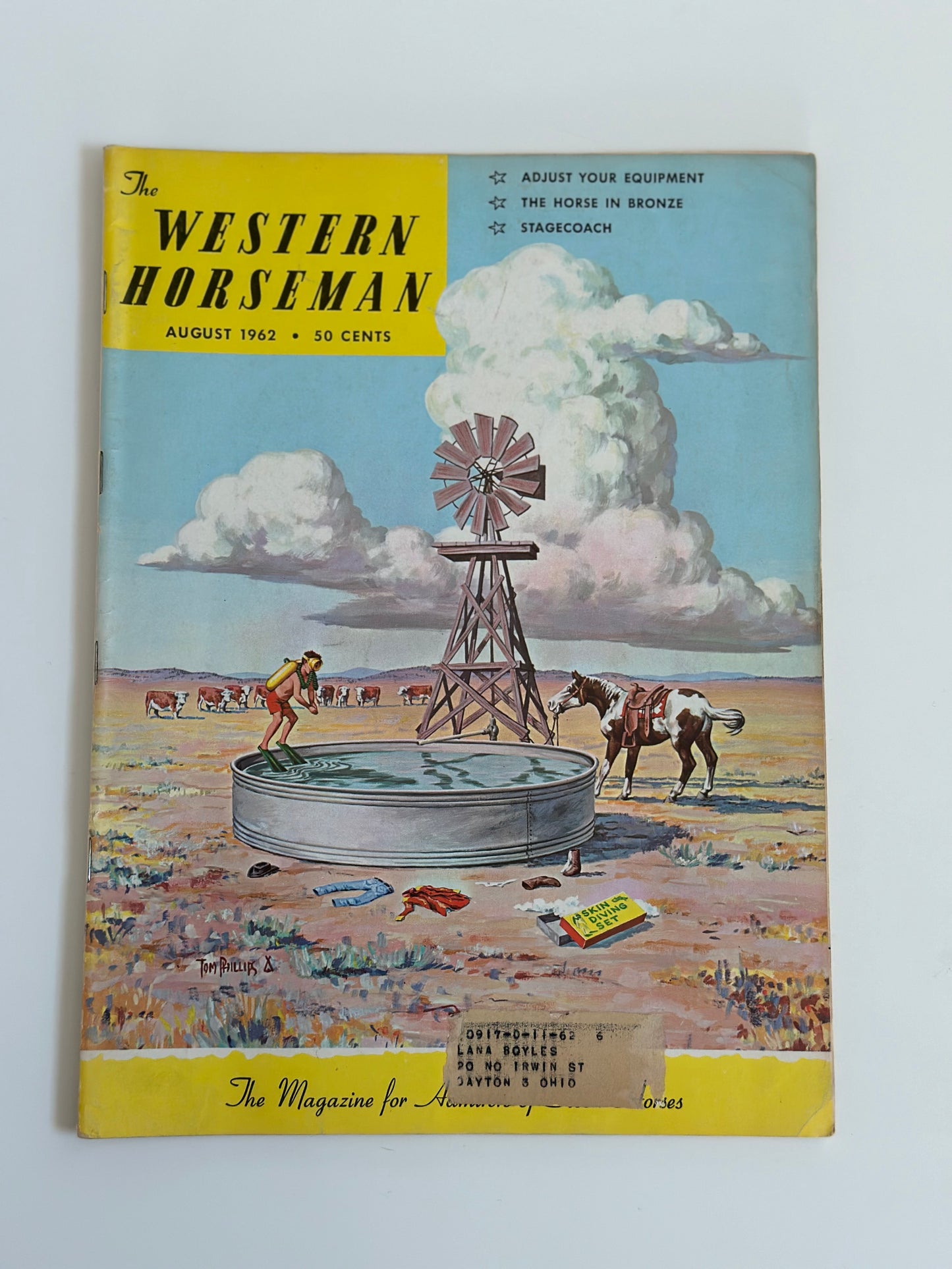 Vintage Western Horseman Magazine 1962