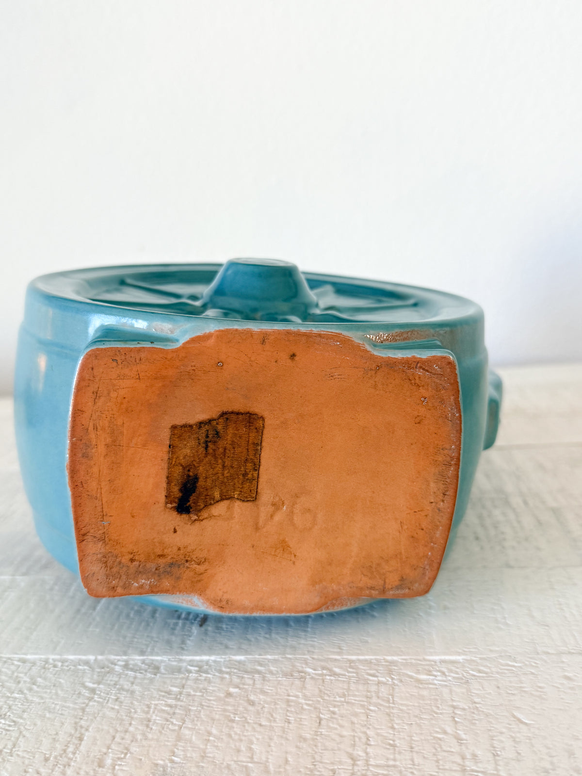 Vintage Frankoma Wagon Wheel Pitcher