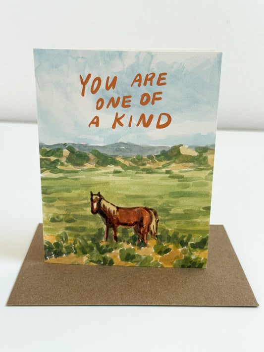 One Of A Kind Greeting Card