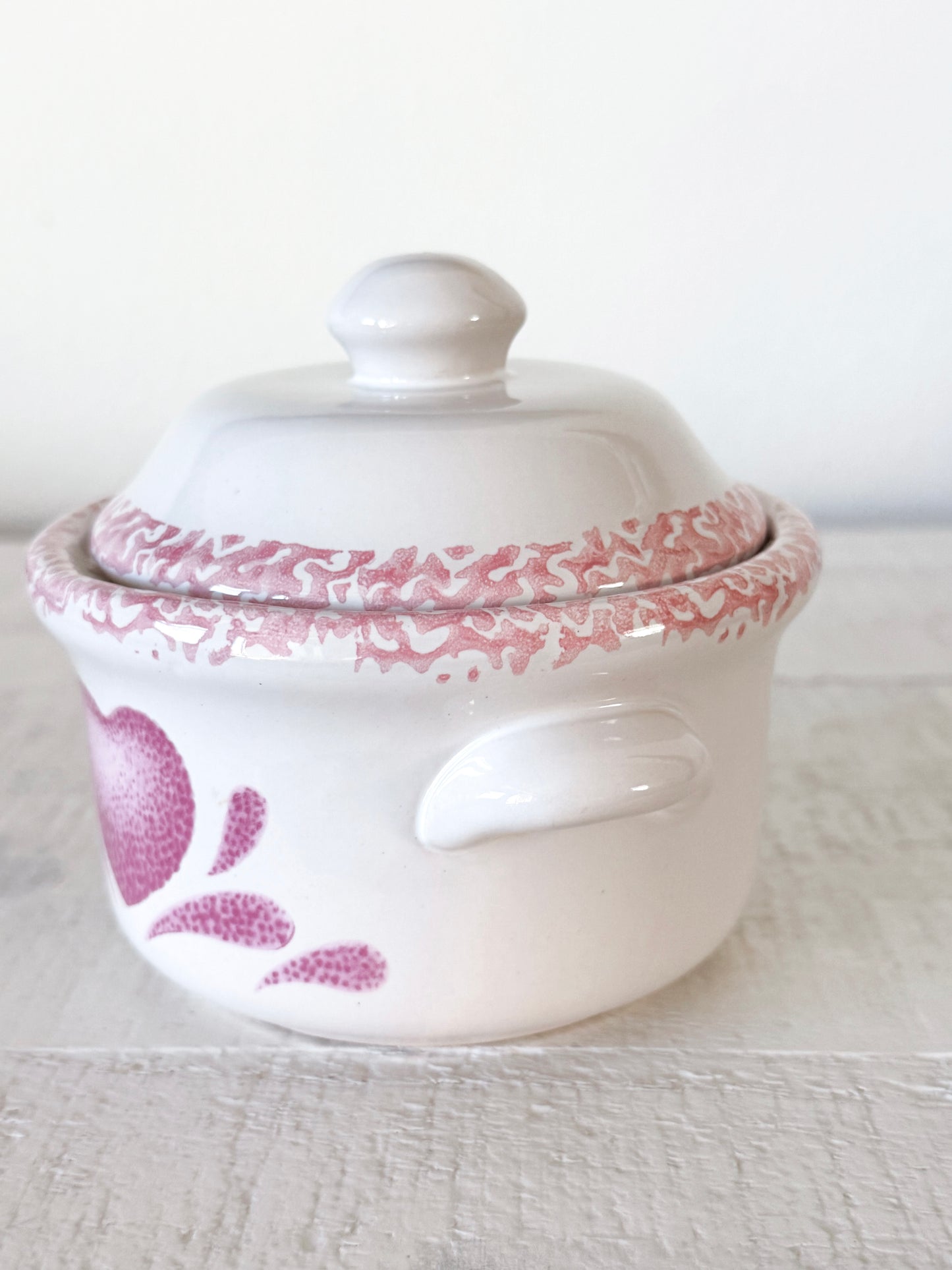 Vintage Lidded Heart Dish