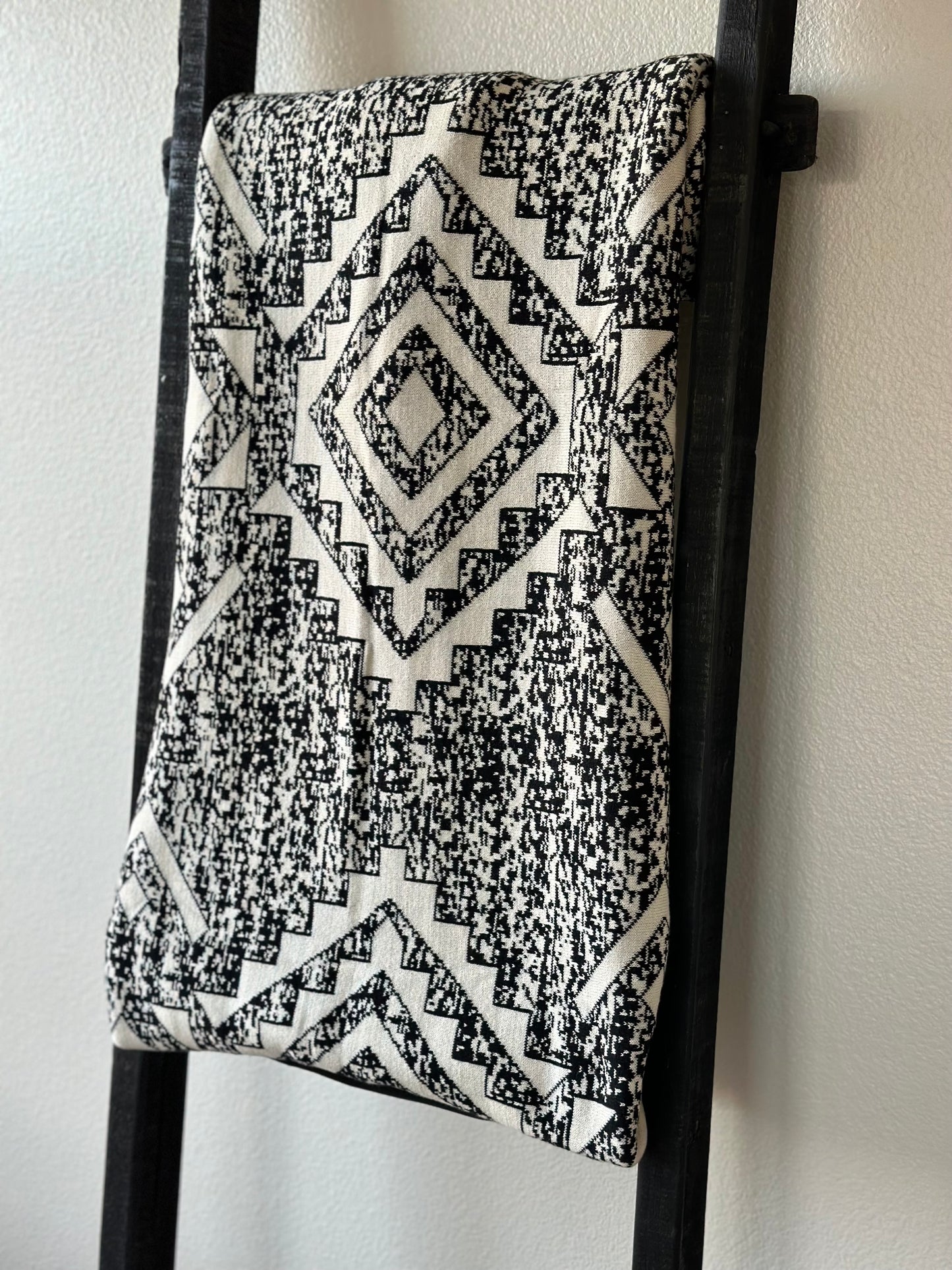 Cotton Diamond Aztec Throw ~SALE~