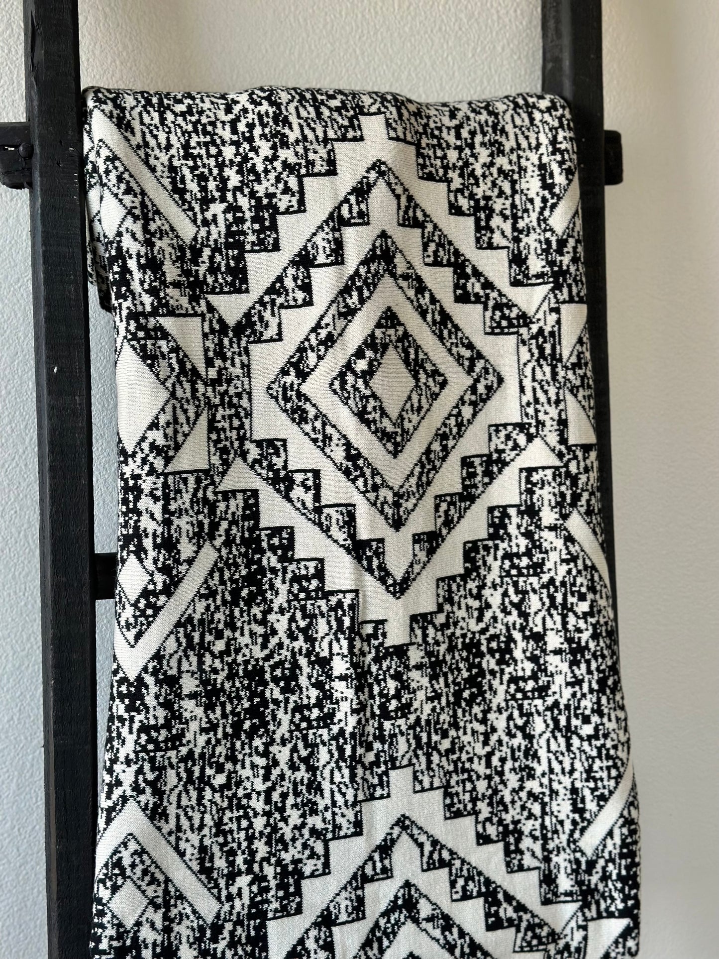 Cotton Diamond Aztec Throw ~SALE~