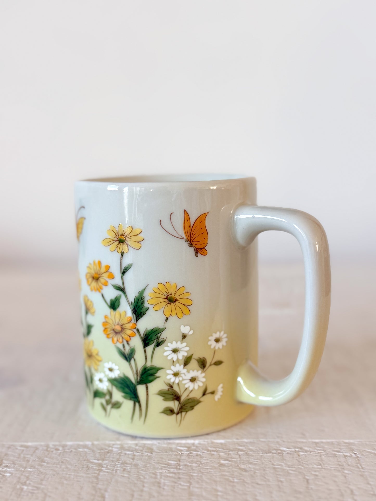 Vintage Daisy Mug
