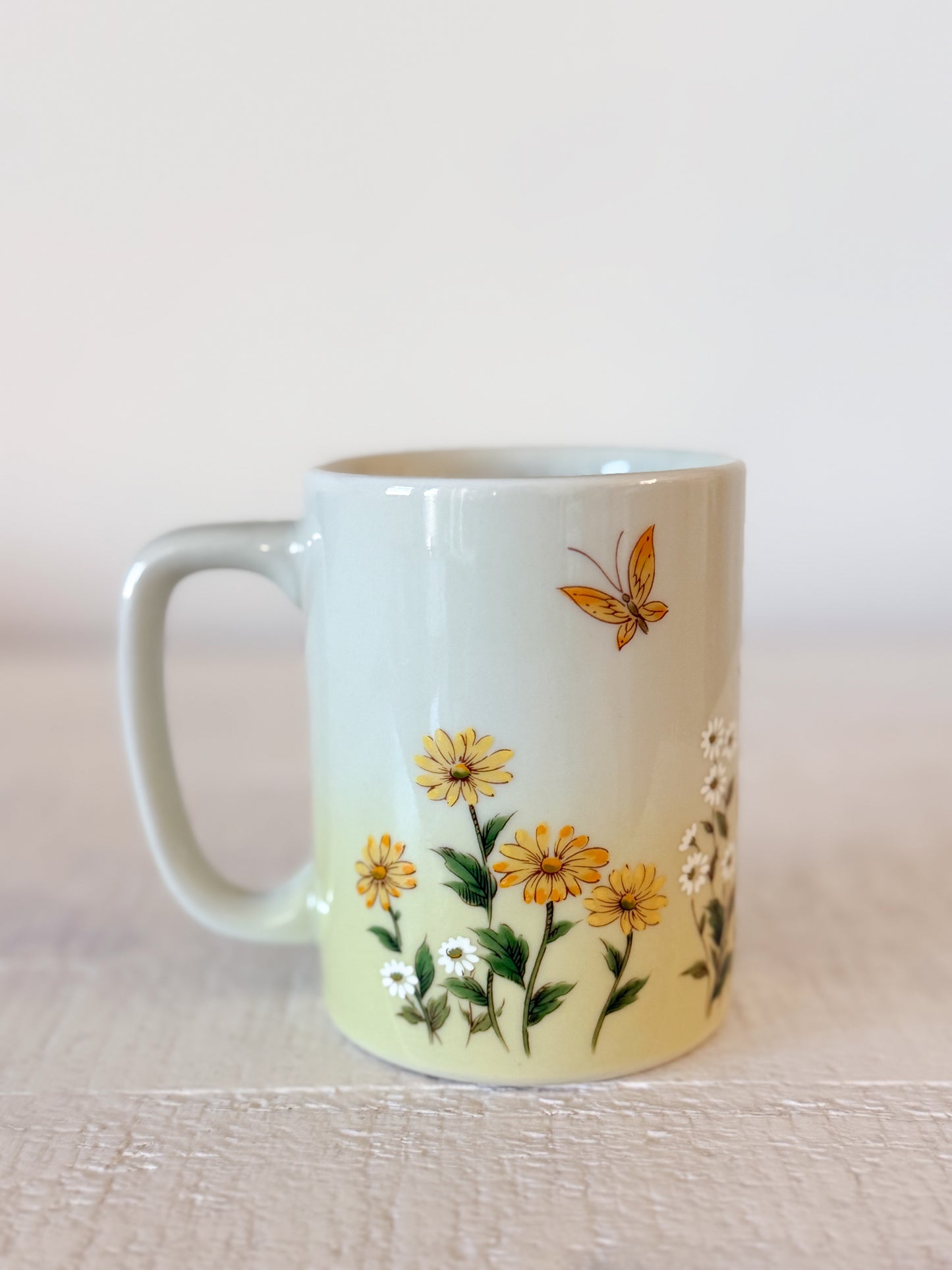 Vintage Daisy Mug