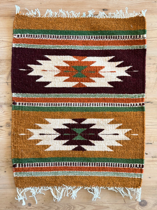 Large Southwest Table Mat | Southwestern Woven Centerpiece