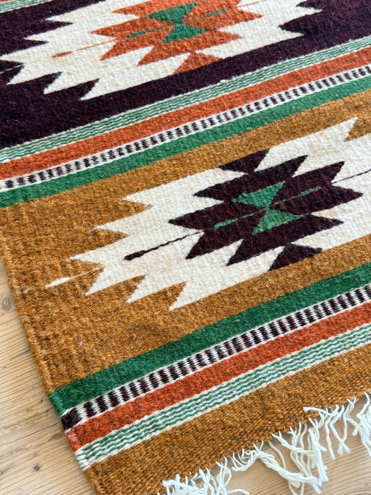 Large Southwest Table Mat | Southwestern Woven Centerpiece