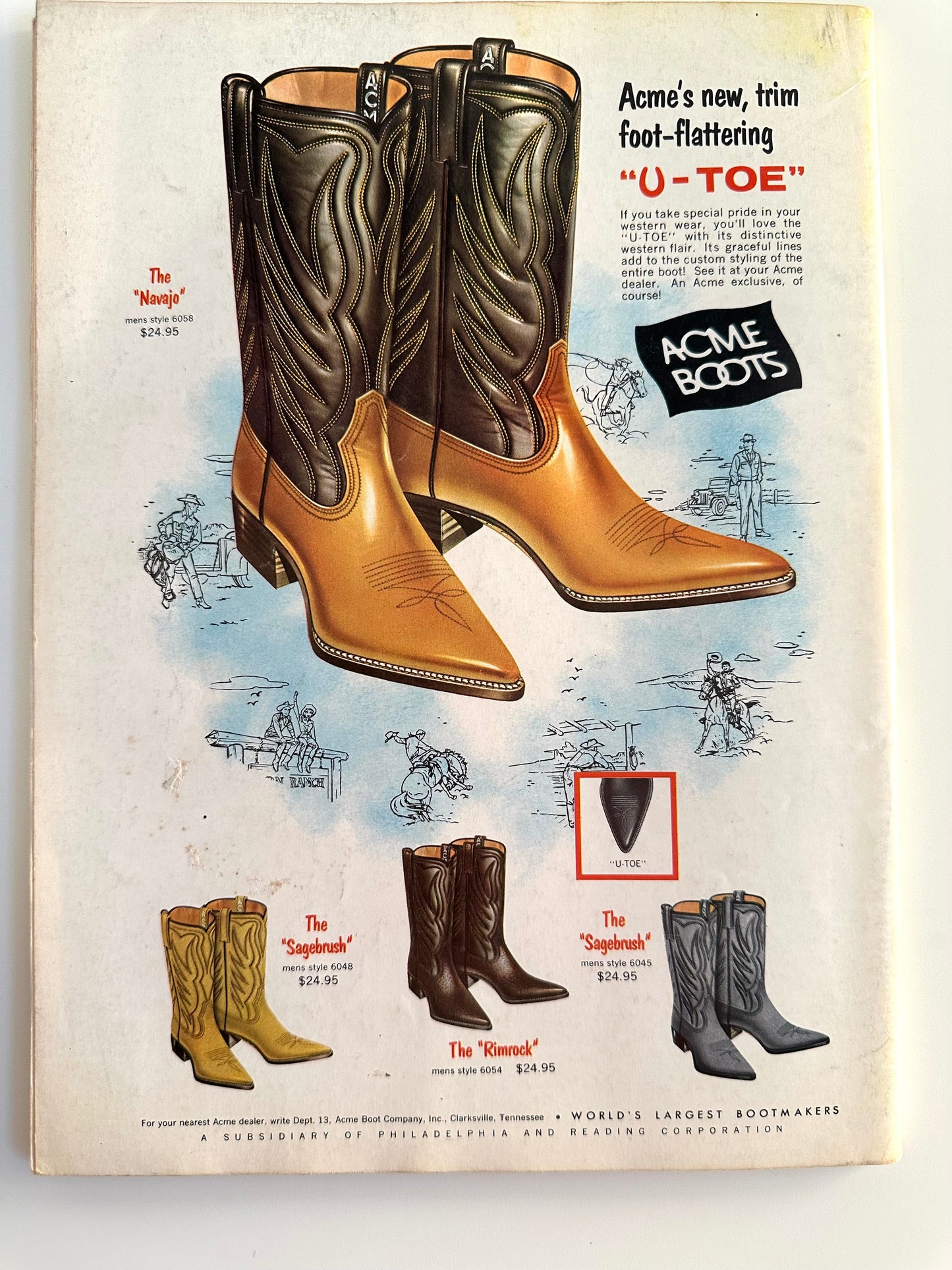 Vintage Western Horseman Magazine 1963