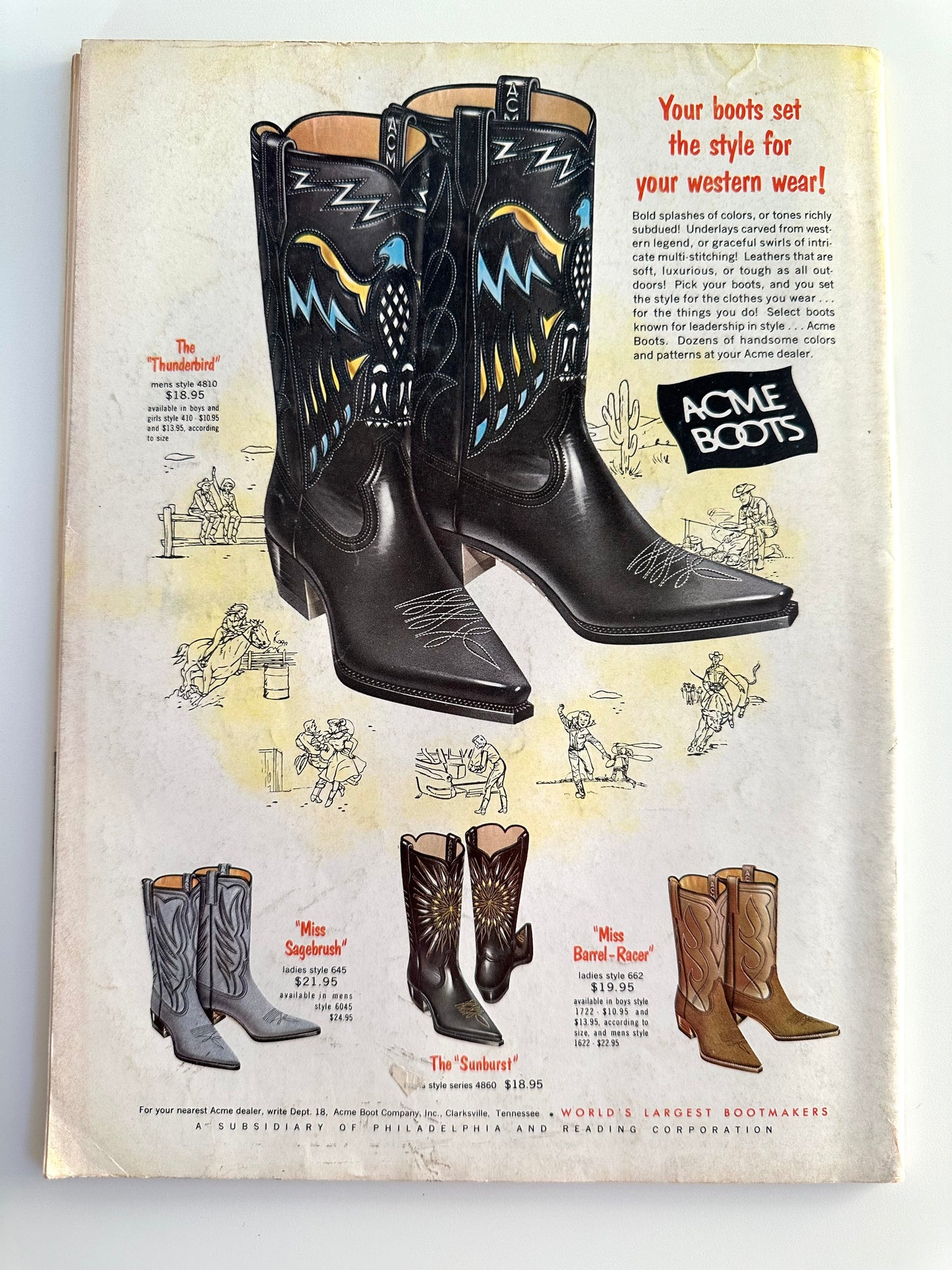 Vintage Western Horseman Magazine 1963