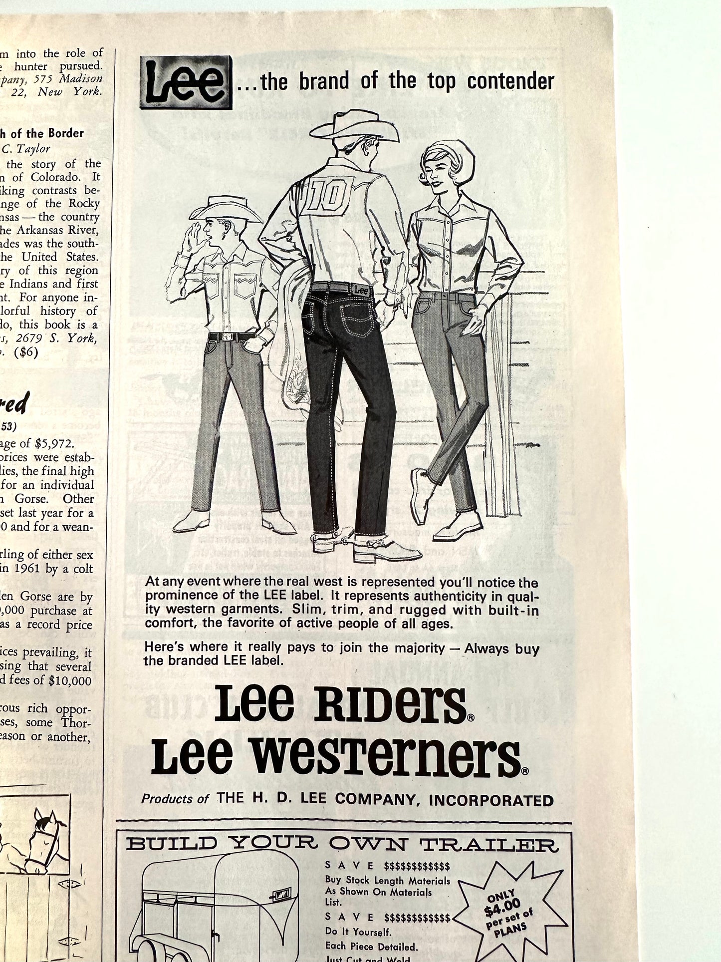 Vintage Western Horseman Magazine 1963