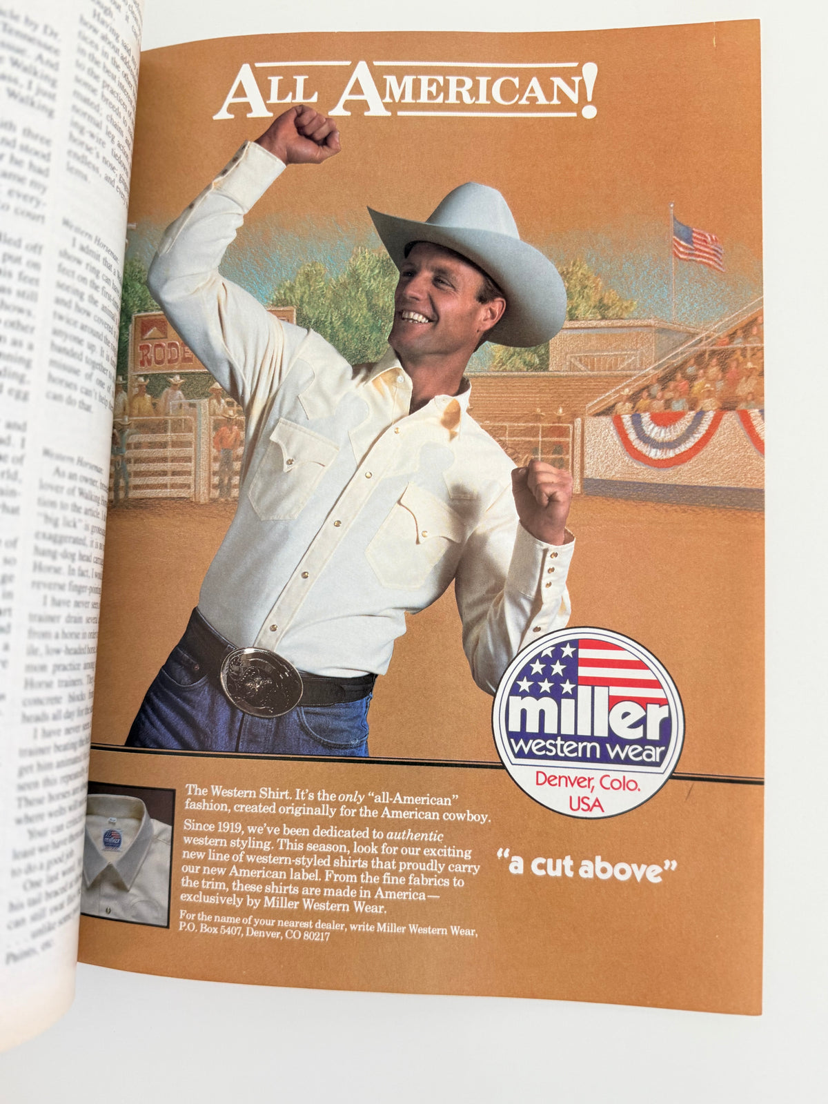 Vintage Western Horseman Magazine 1985