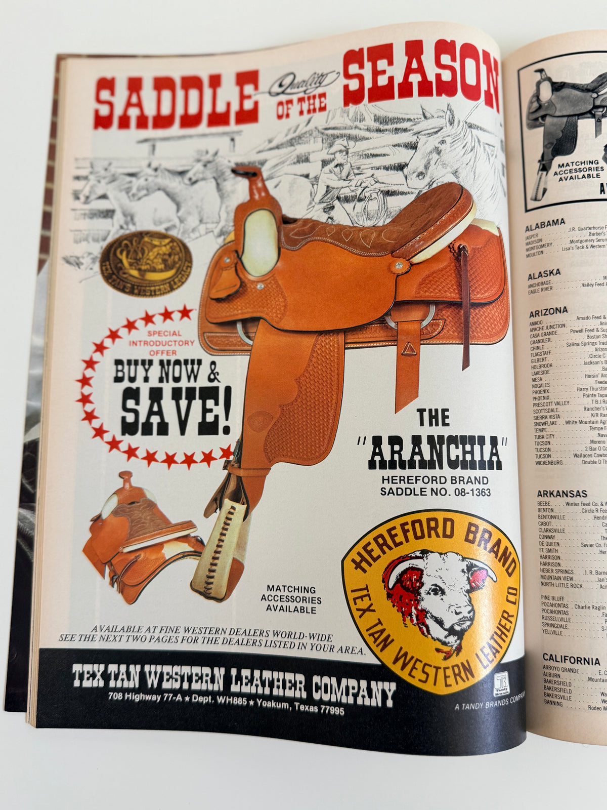 Vintage Western Horseman Magazine 1985