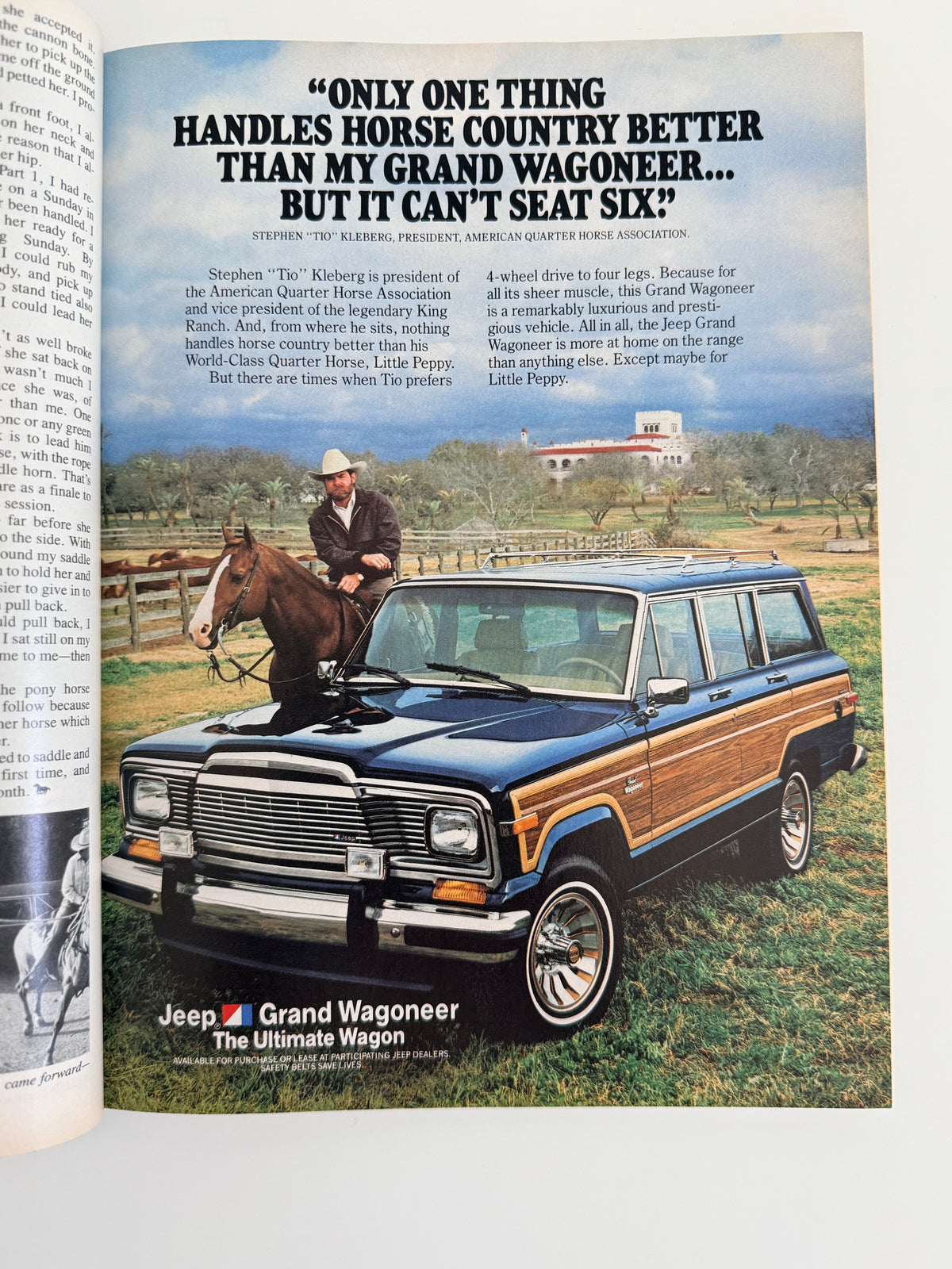 Vintage Western Horseman Magazine 1985