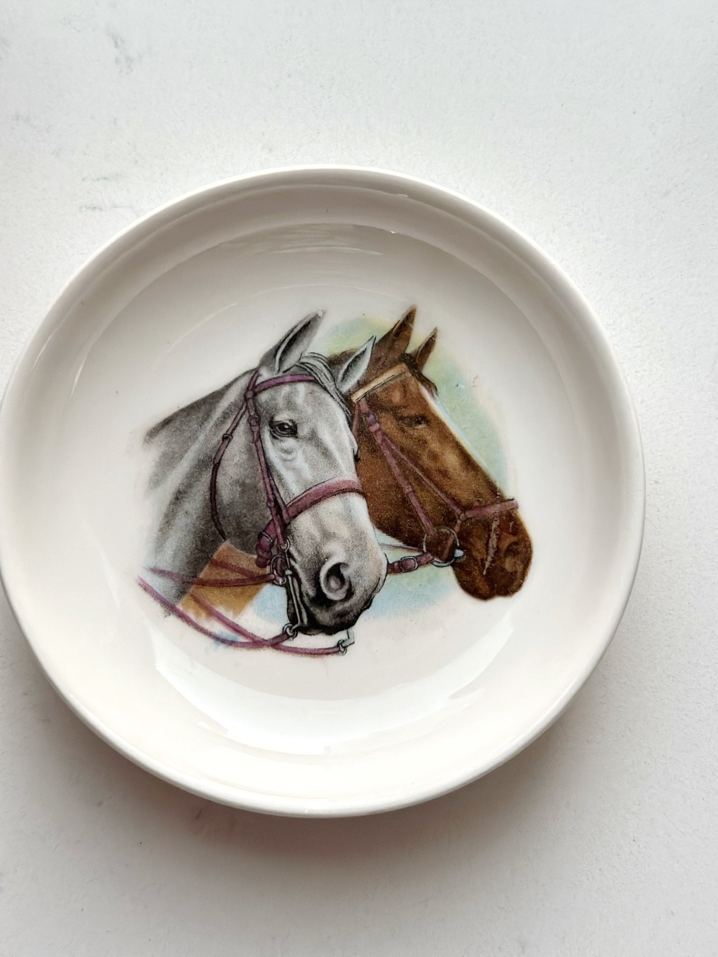 Vintage Horse Ring Dish