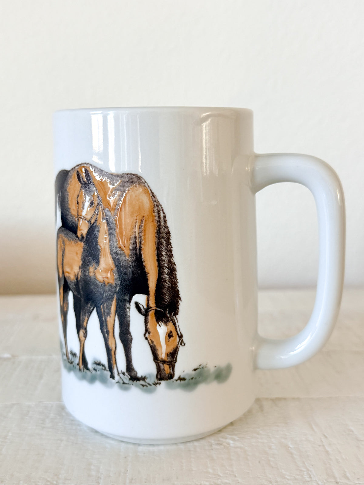 Vintage Mama Horse Mug