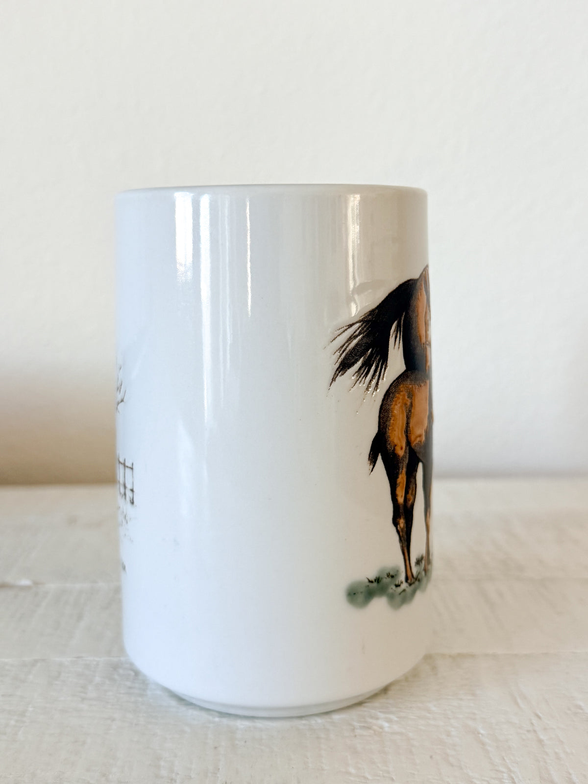 Vintage Mama Horse Mug